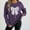 *Purple, variant on ClodeEU Women's Crew Neck Sweaters,Bow Sweater Pullover,Long Sleeve Comfortable Top Wine,Womens Plus S