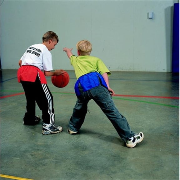 Sportime 006985 Pinnie Sport Rapps- Green- Set - 12