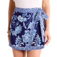 thumbnail image 1 of Falda Talakeno con estampado floral, minifalda de playa de verano para mujer, 1 of 7