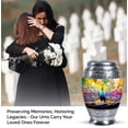 thumbnail image 4 of Small Urns For Human Ashes Mom - Keepsakes For Ashes - Funeral Urns For Women Ashes - Mini Keepsake Urns - Stuffed Peacock Urn - Decorative Urns For Human Ashes (Size -3", 4pcs), 4 of 5