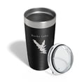 thumbnail image 4 of Burke Lake Map Tumbler Travel Mug Insulated Laser Engraved Coffee Cup Virginia 20 oz Black, 4 of 5