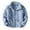 Blue, variant on IROINNID Toddler Kids Boys Girls Shearling Jacket Cute Solid Color Winter Keep Warm Zipper Jacket Coat with Pocket