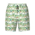 thumbnail image 4 of Lsque Mens Swim Trunks Duck Pattern - Bathing Suit Compression Liner - Beach Swim Shorts Swimwear - (S-3XL) - Stretch Quick Dry -X-Large, 4 of 9