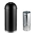 thumbnail image 1 of Bote de basura comercial de Metal 48L Negro Strade Fareast Limited, 1 of 8