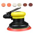 thumbnail image 4 of Tampón para pulidora de automóviles, Máquina pulidora y enceradora, Lijadora orbital de alta velocidad y bajo nivel de ruido, Lijadora de palma neumát amarillo mayimx Lijadora orbital, 4 of 9