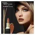 thumbnail image 3 of Khasana Lipstick & Automatic Lip Liner Set, Cream Gloss, Soft and Smooth Lip Color Kit, Vitamin E & C Infused for Nourishment, Hydration & Protection, Long Lasting, Color Matched Gift Set, 3 of 5