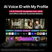 LG 100 inch 85A Series QNED evo AI Mini LED 4K UHD Smart webOS TV (2025)