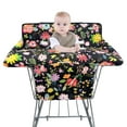thumbnail image 2 of Shopping Cart Cover for Baby,2-in-1 Baby Cart Covers with Portable Cloth Bag Cart Seat Pad for Babies Grocery Cushion Cover Restaurant,Suitable for All Supermarkets and Restaurants, 2 of 6