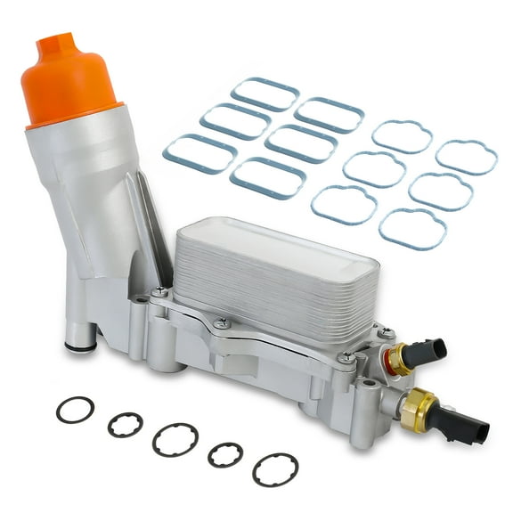68105583AF Upgraded Full Aluminum Engine Oil Filter Housing, with Oil Cooler and Filter