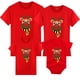 thumbnail image 3 of Conjuntos de ropa a juego para la familia, madre, padre, hija, hijo, niños, ropa de manga corta con ciervos navideños, camiseta, 3 of 5