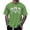 Green, variant on Mens Short Sleeve Crew Neck Tee Shirt Minimal Skull Print Breathable Casual Gothic Style T-Shirts