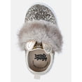 thumbnail image 4 of Wonder Nation Baby and Toddler Girls Two Strap Bump Toe Sneakers, 4 of 6