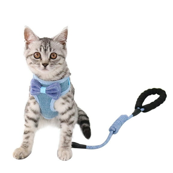 COSMOBETTY 1Set Breathable Lightweight Cat Harness Suitable for Small Cats 2.5kg-10kg