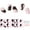 Artist, variant on Nail Polish Sticker Waterproof Solid Color Adhesive Strip Semi-cured Gel Decoration-pickle