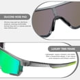 thumbnail image 6 of Joopin Sports Sunglasses for Men Women Polarized UV400 Sun Glasses Unisex Cycling Running Shades(Green), 6 of 8