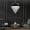 Transparent + 17.9", variant on ACE-LIGHTS,17.9 Inch Modern Crystal Chandelier,Round Cristal Lamp Luxury Home Decor Light Fixture for Living-Room,Bedroom,Dining room,kid's room(Transparent)