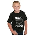 thumbnail image 3 of Football Athlete Helmet Hard Knocks Boys Kids T Shirt Tees Tops Teen Brisco Brands XS, 3 of 6