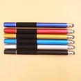 thumbnail image 2 of QJUHUNG Universal 2 in 1 Disc and Fiber Tip Capacitive Stylus Touch Screen Pen for All Touch Screen Devices Tablets & Cell Phones (Dark Blue), 2 of 4