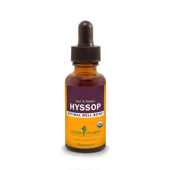 Herb Pharm Hyssop Liquid Herbal Extract - 1 fl oz