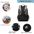 thumbnail image 4 of FORMRS Unisex School Backpack 17" Student Travel Bag with Laptop Compartment, Floral Fiesta, 4 of 7