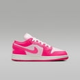 thumbnail image 2 of Big Kid's Jordan 1 Low Pink Foam/Hyper Pink (553560 661) - 6, 2 of 6