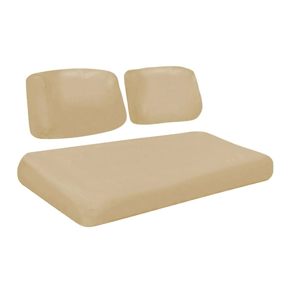 Leather Seat Covers for Club Car DS 1982-2000.5 Golf Cart Easy to Install, Protects Against Various Spills and Stains