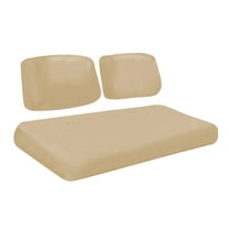 Leather Seat Covers for Club Car DS 1982-2000.5 Golf Cart Easy to Install, Protects Against Various Spills and Stains
