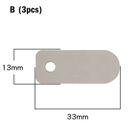 

3 Pcs Silent Oil Free Air-Compressor Pump Head Valve Plates Belt Piston Machine
