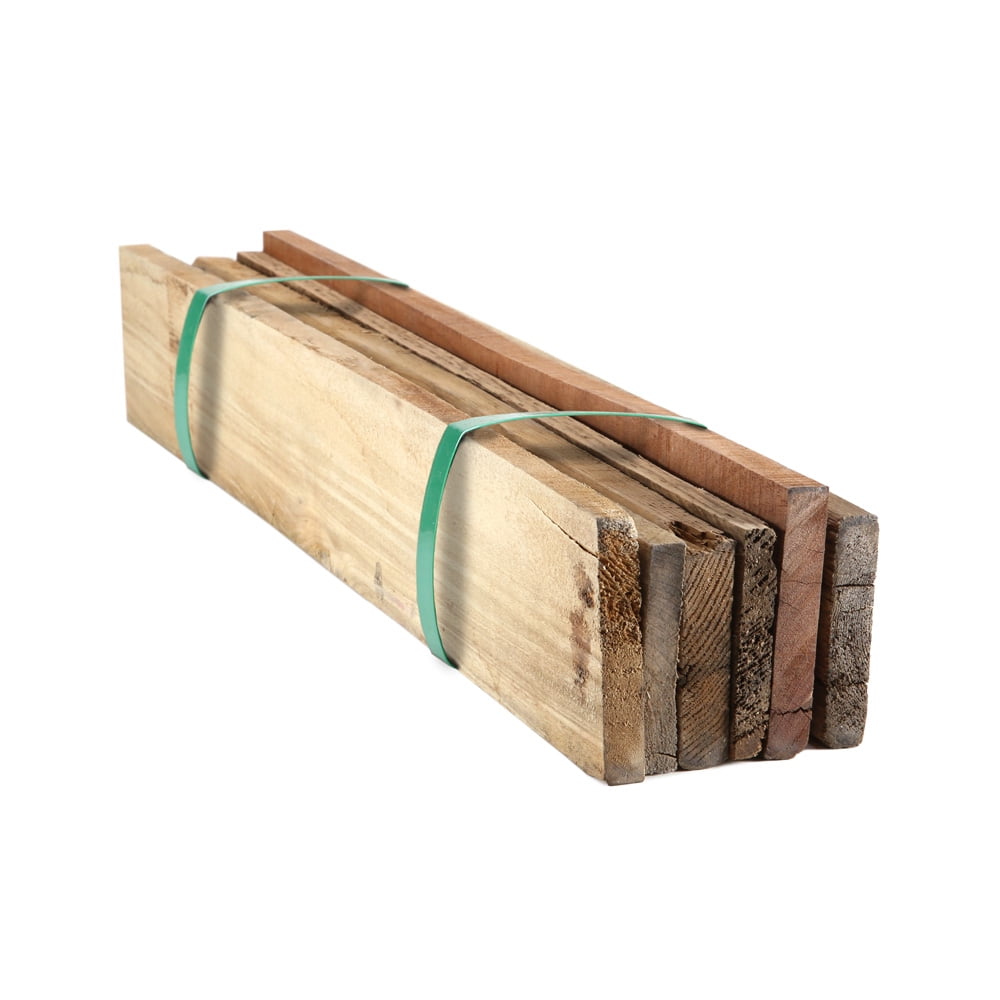 1 in. x 4 in. x 24 in. Reclaimed Pallet Boards (6 pack)