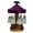 White, variant on USB Rechargeable Ghost Carousel Light - Halloween Night Light with Floating Ghosts, Vintage Spooky Lamp Decor for Tabletop, Bedroom, Mantel | Indoor Halloween Home Decorations Gift