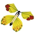 thumbnail image 4 of Bangcool 30PCS Magic Flying Butterflies Funny Butterfly Toy Rubber Band Powered Butterfly, 4 of 10