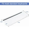 thumbnail image 2 of RHEA- Clear Acrylic Tilted Computer Keyboard Holder For Ergonomic Typing, Keyboard Sta, 2 of 6