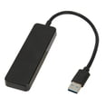 thumbnail image 4 of USB C Hub Multiport Adapter, Black Heat Dissipation Design ABS Material USB3.0 Hub  For Home ANGGREK USB3.0 to USB3.0 Hub, 4 of 8