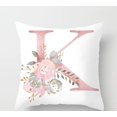 thumbnail image 1 of AZ Fashion Square Ins Sofá cama Funda de almohada de felpa LETTER LOVER Estampado de flores Patrón de impresión Almohada moderna Cojín de asiento Adepaton  1414-12, 1 of 1