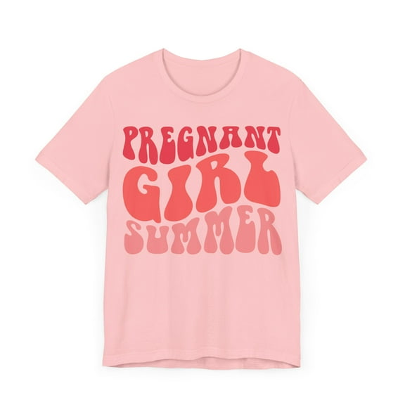 Pregnant Girl Summer T Shirt