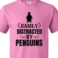 thumbnail image 4 of Inktastic Easily Distracted by Penguins T-Shirt, 4 of 5