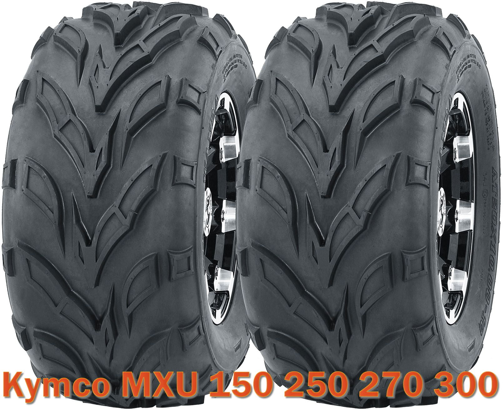 Kymco MXU 150 250 270 300 ATV front tires set 22x710 22x7x10