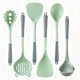 thumbnail image 1 of Juego de Utensilios de Cocina de Silicona: Set de Cucharas y Espátulas - Resistente a alta Temperatura - para Hogar y repostería - Perfecto para Amantes de la Cocinar y chefs (Verde),Verde, 1 of 8