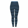 thumbnail image 2 of Antqov Yoga Pants Women, Halloween Striped Print High Waist Stretch Leggings, Outdoor Fitness Fashion Casual Joggers, 2 of 9