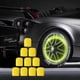 thumbnail image 1 of Fiudx Tapones Fluorescentes Universales para Válvulas de Neumáticos de Coche, 12 Unidades, Tapones para Válvulas de Neumáticos, Tapones de Presión para La Mayoría de Coches, Motocicletas, Suv, Camion, 1 of 3