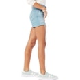 thumbnail image 3 of Signature by Levi Strauss & Co.™ Girls' High-Rise Cut-Off Shorts, Sizes 5-18, 3 of 8