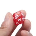 thumbnail image 3 of Dados de juegos de 20 caras, dados de dos tonos D20 RPG, dados de colores ricos para Rpg, 1 unidad, 3 of 4