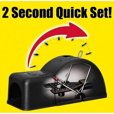 d-CON Reusable Covered Mouse Snap Trap, 1 Trap
