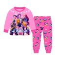 thumbnail image 1 of K-POP Witch Hunt Kids Women's Pajama Set Fashion Pajama Princess Dress Girl Long Sleeve T-shirt+Pants 5-12 Years Old, 1 of 4