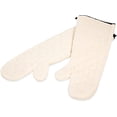 thumbnail image 2 of San Jamar 824TM Heavy Duty Terry Cloth Temperature Protection Oven Mitt, 24" Length, Natural, 2 of 4