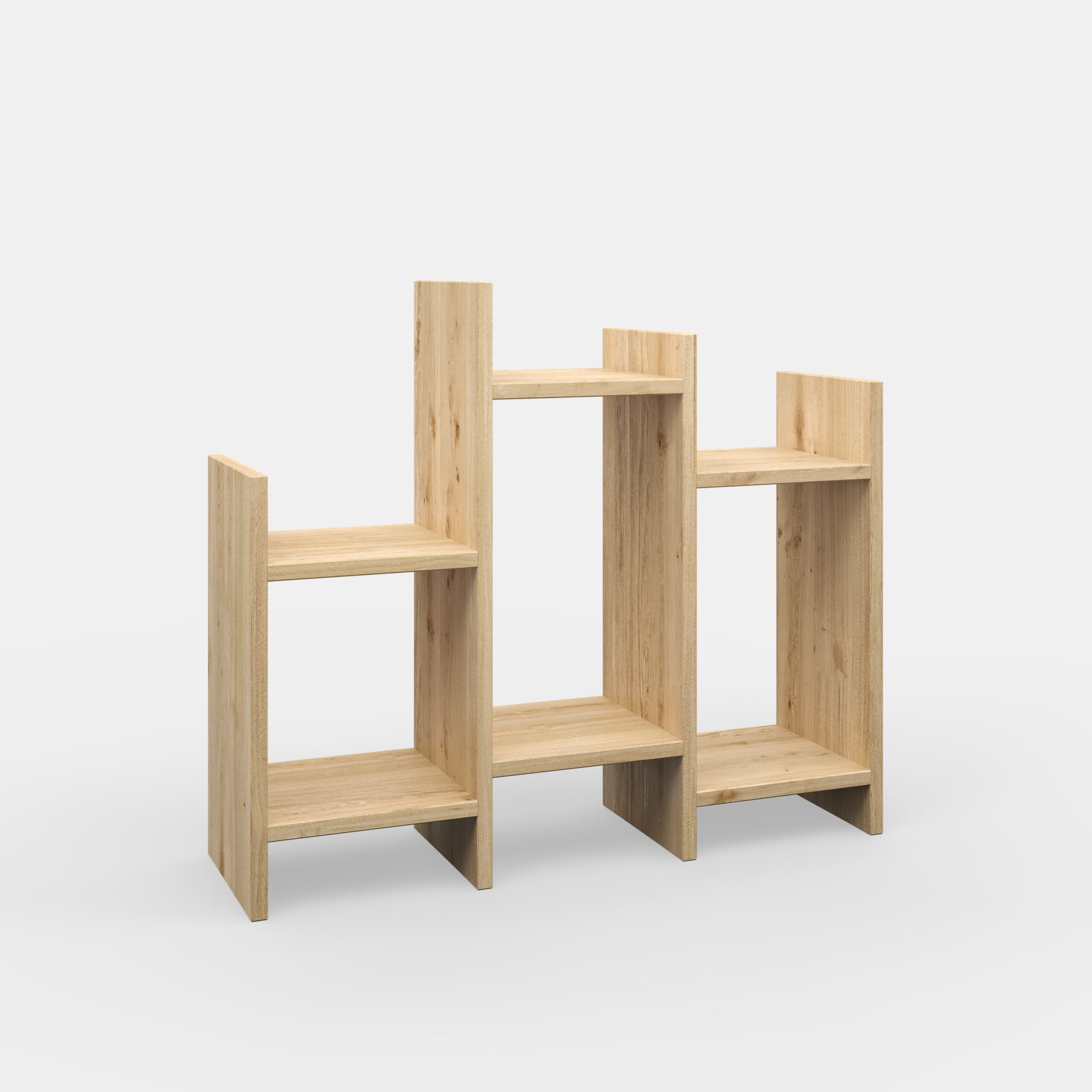 Ada Home Decor Furniture Oak 2 Tier Sutton Modern Side Table