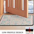 thumbnail image 3 of Pink Floral Pattern Door Rugs,Washable Non Slip Door Mats Indoor,Decorative Door Mats,Entry Mat Indoor for Entrance,Bedroom,Kitchen,Bathroom,30"x17", 3 of 6