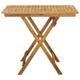 thumbnail image 3 of Inlife Patio Table Folding 35.4"x35.4"x29.5" Solid Acacia Wood, 3 of 9