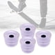 thumbnail image 5 of 4pcs 70mm ruedas de monopatín ruedas longboard ruedas luminosos rodamientos de reemplazo dureza 80a al aire libre suave led flash interior PU para par Blanco negro Soledad Ruedas de patineta, 5 of 10