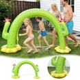 thumbnail image 2 of Sprinkler Cactus Inflatable Water Play Tunnel for Kids Summer Outdoor and Activities, 2 of 7
